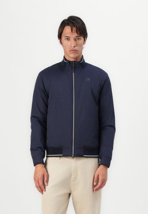 HERITAGE LOGO BLOUSON - Light jacket - midnight blue
