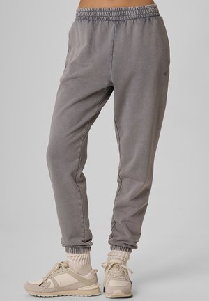 4F, 4F SPODNIE DRESOWE JOGGERY DAMSKIE - Tracksuit bottoms - grey