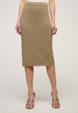 CONTANTE - Pencil skirt - oro vecchio