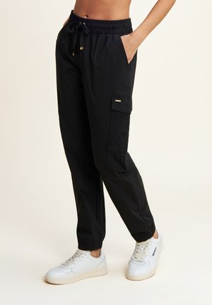 Freddy IN CON RICAMI SANGALLO SULLE TASCHE - Pantaloni - nero