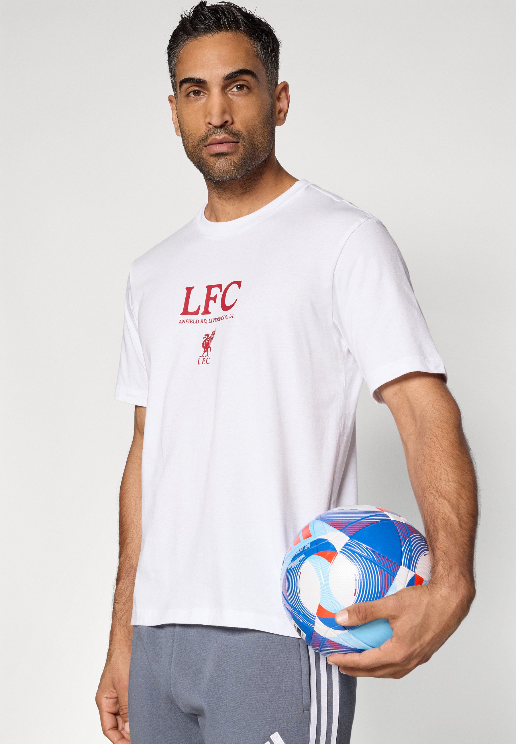 adidas Performance LIVERPOOL FC GRAPHIC TEE - Club wear - white