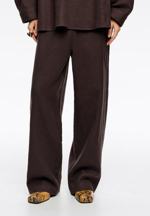 Pantalones - marron oscuro