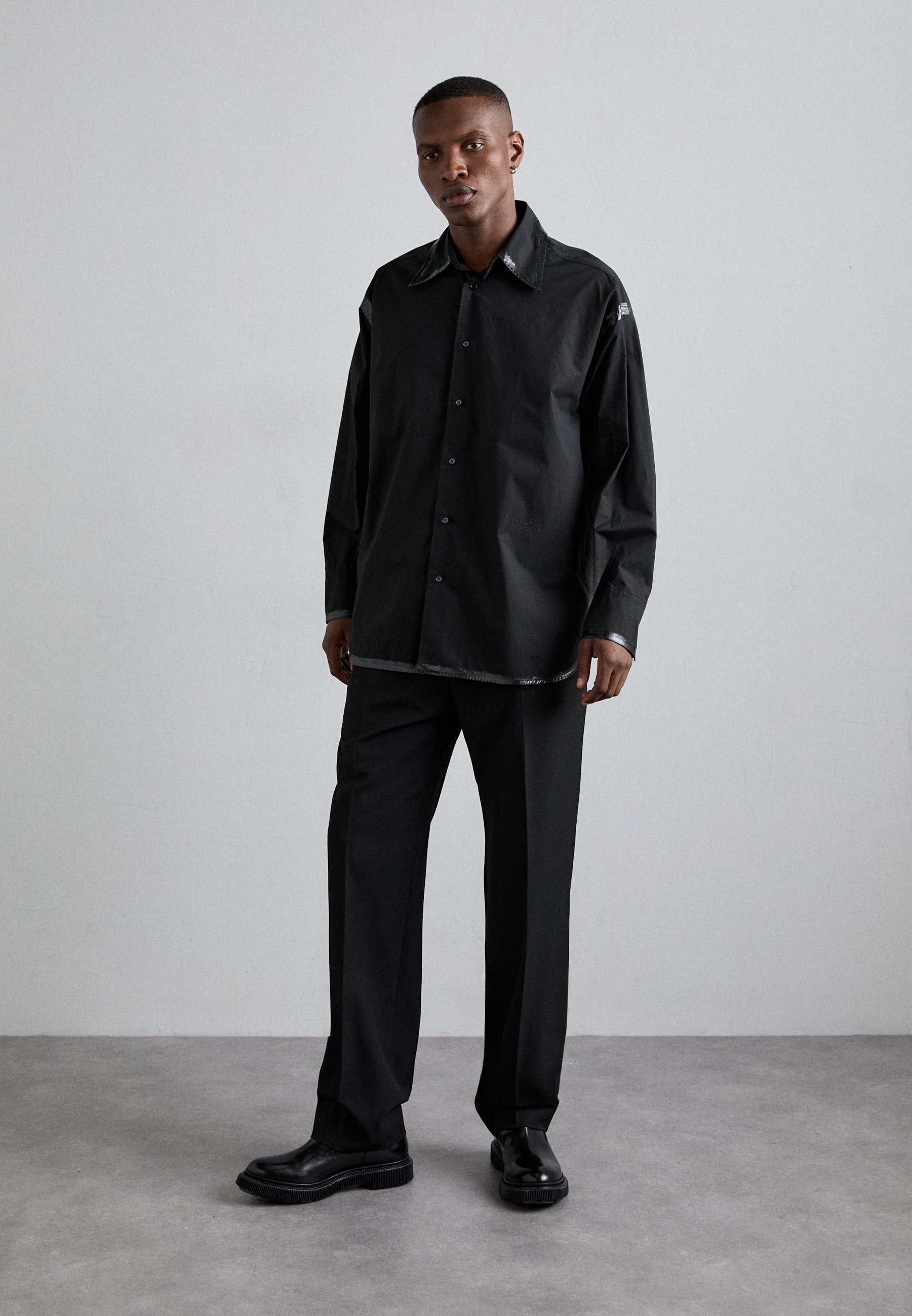 MM6 Maison Margiela LONG SLEEVED - Hemd - black/schwarz - Zalando