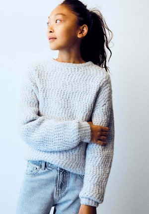 Mango Kids, KID - Strickpullover - light blue