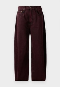 CHARLIE HIGH RISE BARREL - Relaxed fit -farkut - bordeaux