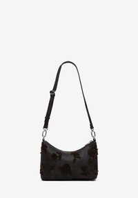 Desigual SMALL TEXTURED FLORAL - Käsilaukku - brown