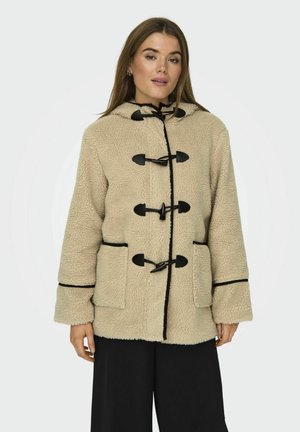 Halflange jas - beige