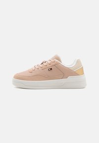 Tommy Hilfiger ESSENT BASKET METALLIC - Trainers - misty blush