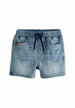 PULL-ON REGULAR FIT - Pantaloni scurți din denim - mid blue