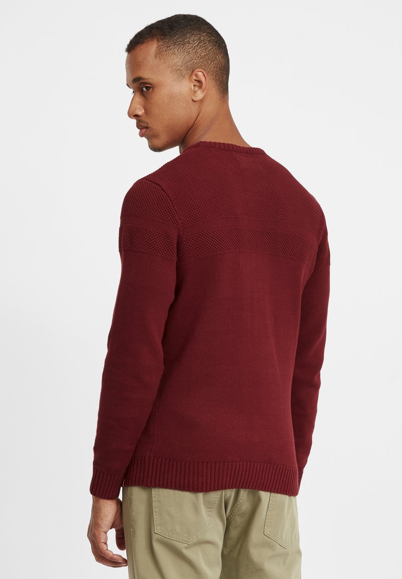 Herren Strickjacken | Blend BHGASTAMO Strickpullover tawny port/rot - JY32022 Herren Strickjacken | Blend BHGASTAMO Strickpullover tawny port/rot - JY32022