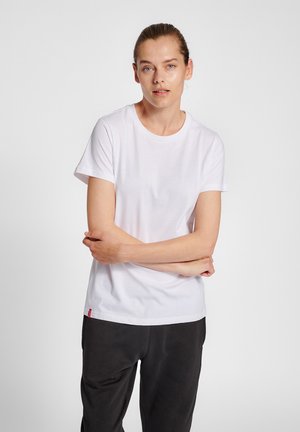 Hummel BASIC  - T-Shirt basic - white