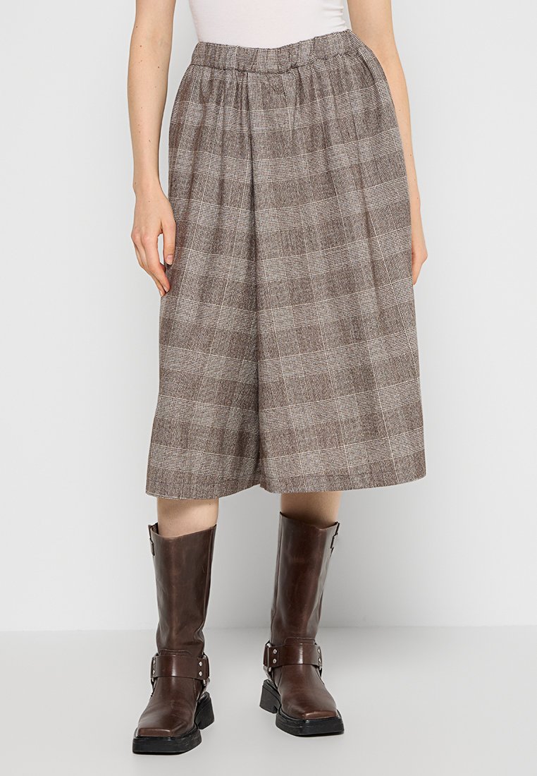 ASPESI A-lijn rok bruin