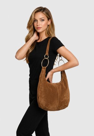 Harpa, SCHULTERTASCHE ISLA - Handtas - spiced caramel
