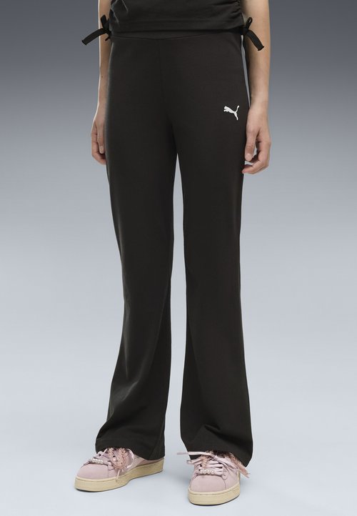 PUMA ESSENTIALS HIGH-WAIST FLARED LEGGINGS - Leggings - Trousers - black — foto 2