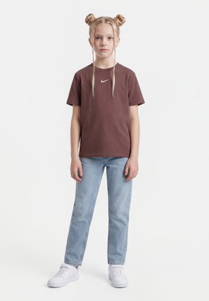 Nike Sportswear TEE BOY - T-shirt basic - brown