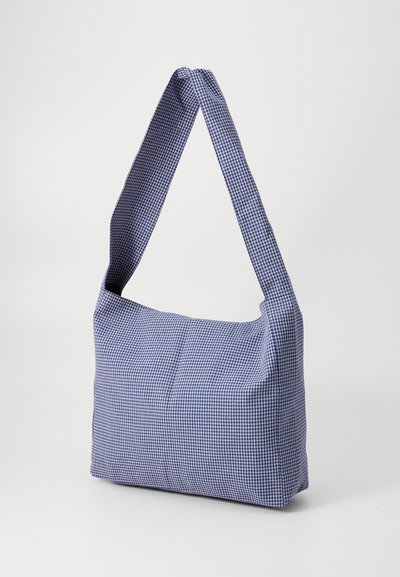 Carne Bollente THE DOGGY BAG UNISEX - Geantă de pânză - blue check