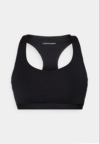 MAGIC TOP - Sportovní podprsenky se střední oporou - black