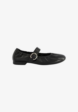 Paul Green, PAUL GREEN DAMEN - BALLERINA 1253-003 SCHWARZ 39 - Babies - schwarz