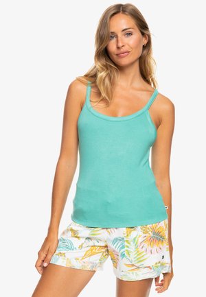 Top - sea blue