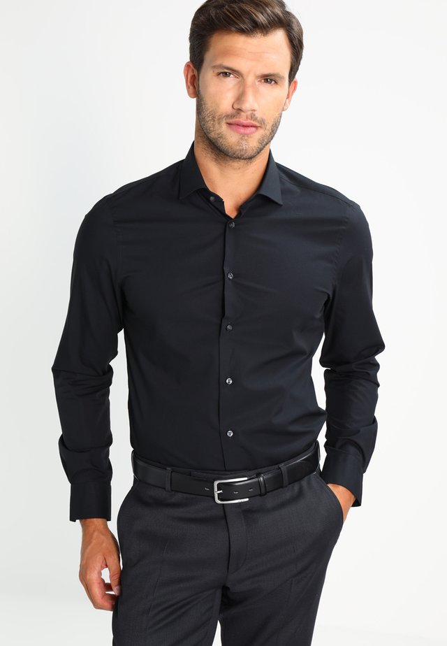 SLIM FIT - Chemise classique - black