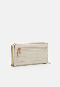 Guess LAUREL LARGE ZIP AROUND - Punge - stone