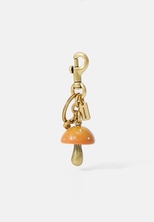 MUSHROOM BAG CHARM - Keyring - mustard
