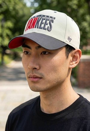 '47, RELAXED FIT    BLOCK NEW YORK YANKEES - Cap - beige
