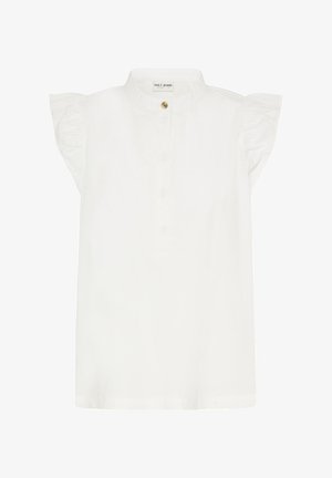 PULZ, PZCLEO SHORT SLEEVE - Pluus - bright white