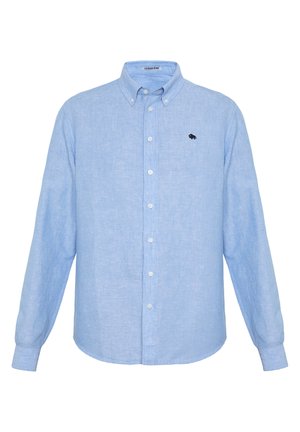 Colorado Denim MIT LOGOSTICKEREI - Shirt - bel air blue melange