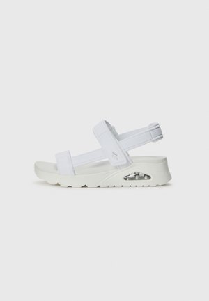 Sandalias con plataforma - white