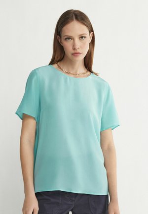 Falconeri T-shirt basic - blau marea