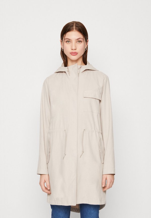 JDYPOLLY LONG HOOD  - Parka - chateau gray