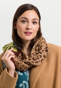 FRAAS PAISLEY LEO CASHMINK - MADE IN GERMANY - Šal - petrol