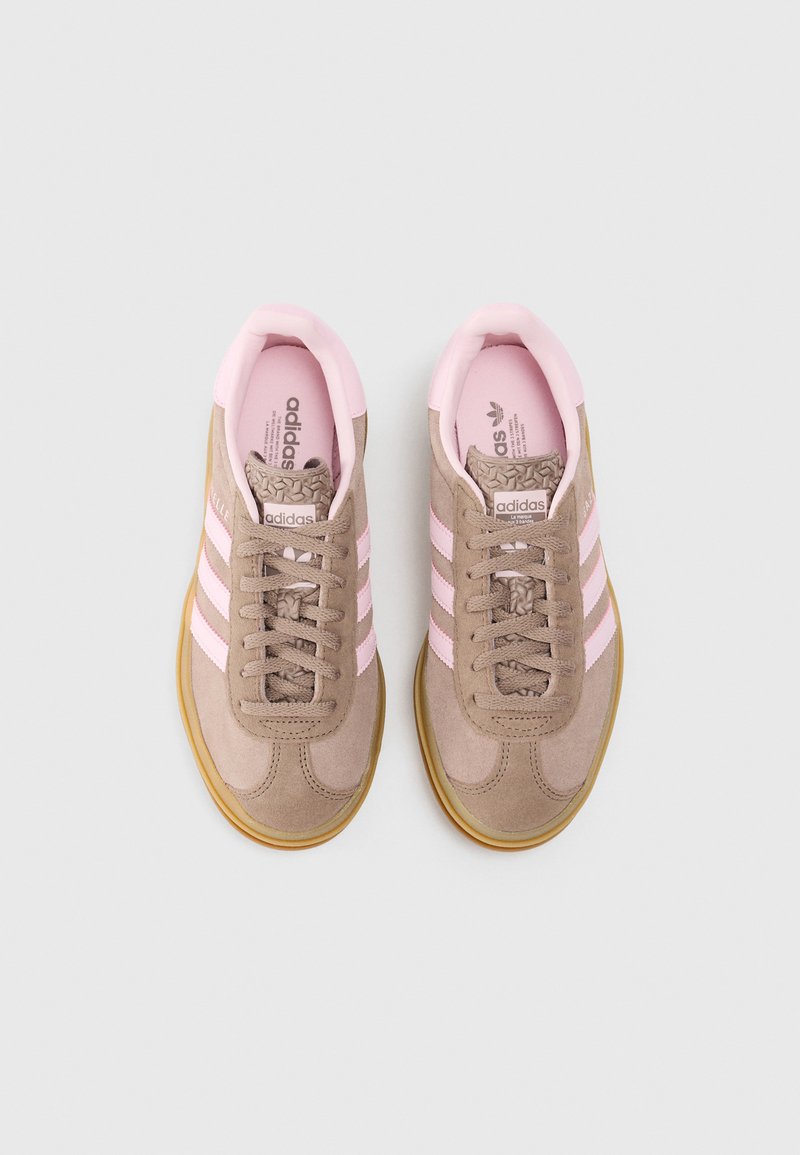 adidas gazelle silver green womens adidas Gazelle ADV Dusky Bronze - Chalk White