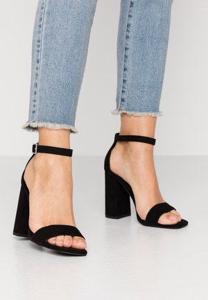 STEFFI - Sandales à talons hauts - black