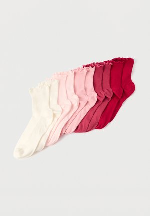 FRILL SOCKS 5 PACK - Sokid - ligh/pink/pink/white
