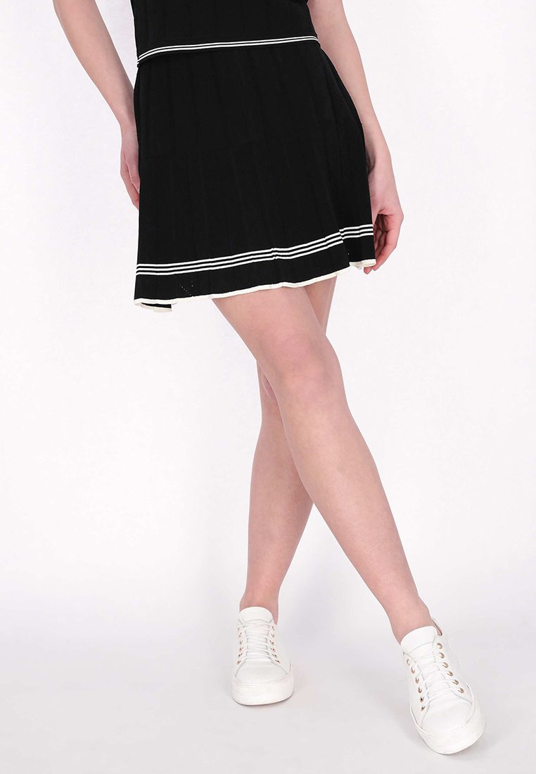 dreimaster Minirok zwart