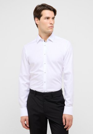 STRUKTURIERT SLIM FIT - Overhemd - weiß