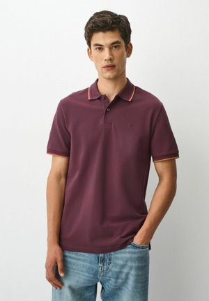 Next, TIPPED REGULAR FIT POLOSHIRT - Polosärk - red burgundy