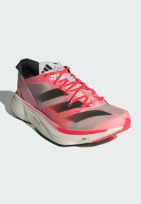 adidas Performance ADIOS PRO - Cestná bežecká obuv - pink spark aurora met sandy pink