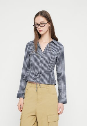 SLIM SHIRTING  - Blusa com botões - dark blue