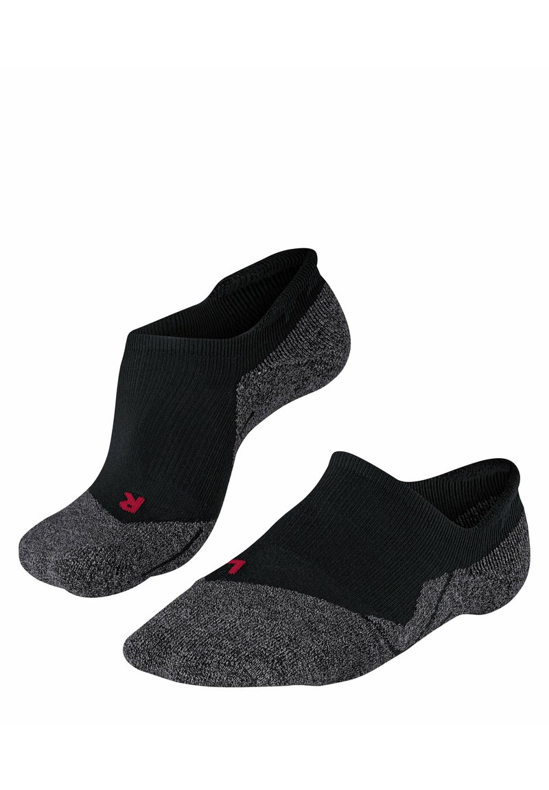 FALKE RU3 INVISIBLE RUNNING EXTRA-STRONG CUSHIONING - Calze - black