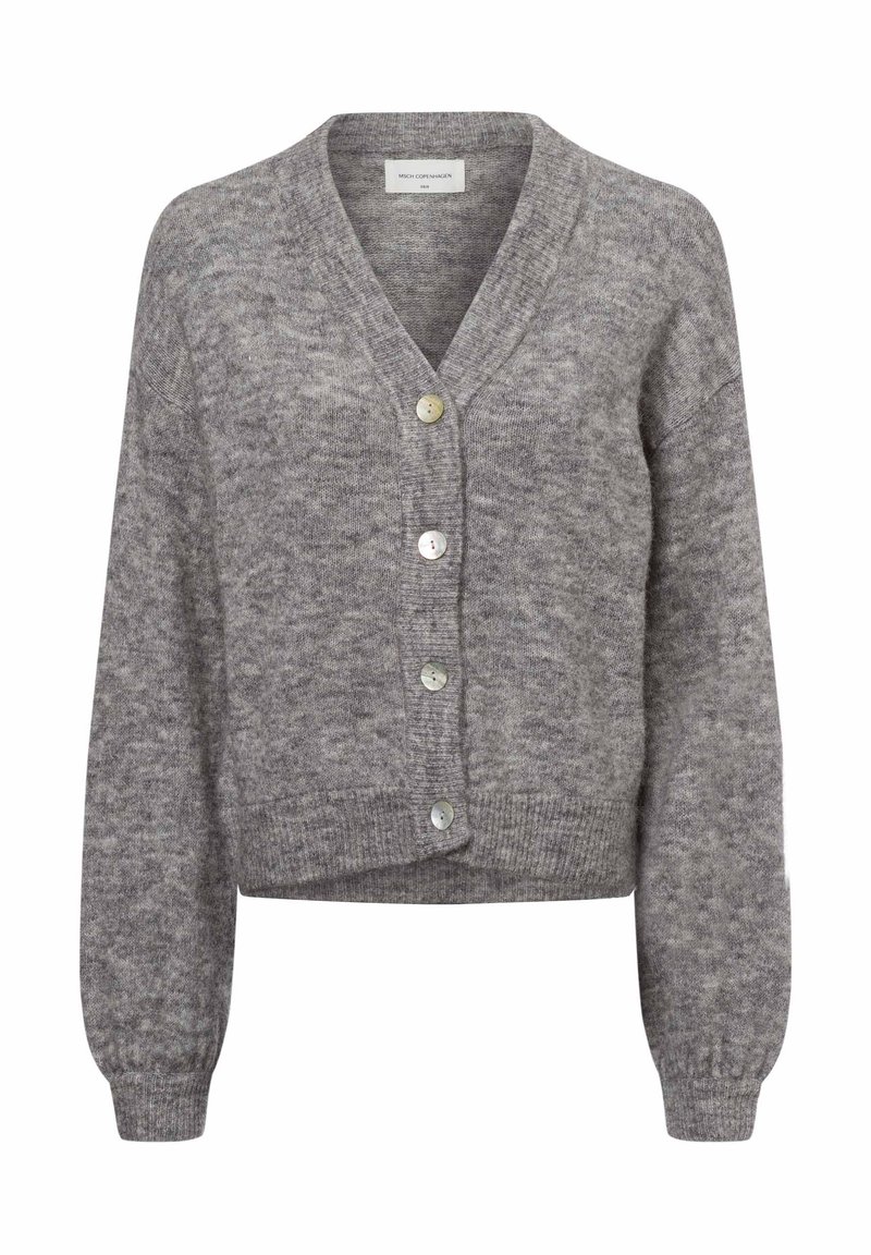 MSCH Copenhagen Strickjacke - hellgrau