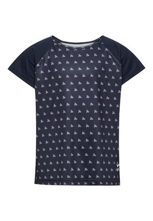 MIX S/S - T-shirt print - black iris