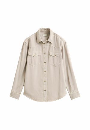 GANT, GANT DENIM TWILL RANGER SHIRT - Camicia - clay beige