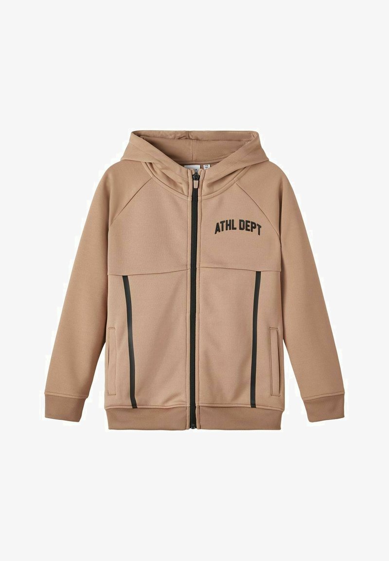 Name It REGULAR FIT Sweatjacke Affogat hellbraun Zalando de name-it-regular-fit-sweatjacke-affogat-hellbraun-zalando-de