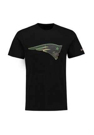 NEW ENGLAND PATRIOTS CAMO LOGO - Print T-shirt - schwarz