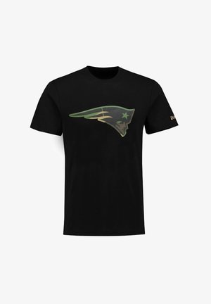 New Era NEW ENGLAND PATRIOTS CAMO LOGO - Print T-shirt - schwarz