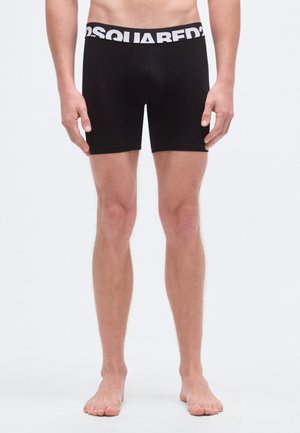 SUNSET CHASER TRUNK - Úzke boxerky - black/white