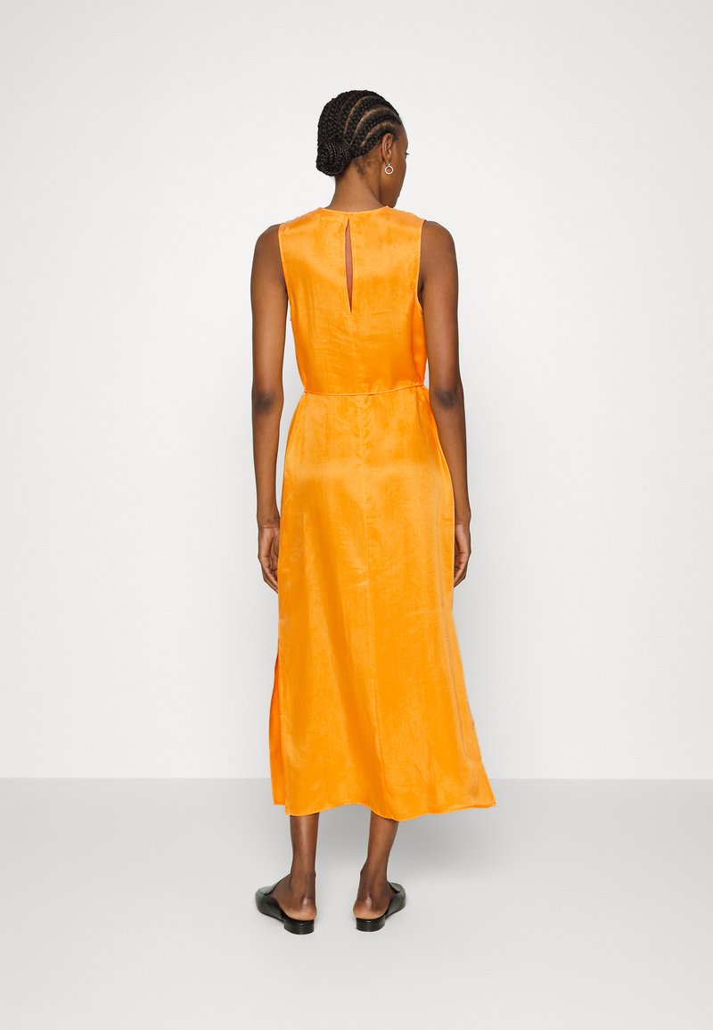 Damen Freizeitkleider | Calvin Klein SHINE MAXI DRESS Freizeitkleid orange flash/orange - TO15316 Damen Freizeitkleider | Calvin Klein SHINE MAXI DRESS Freizeitkleid orange flash/orange - TO15316